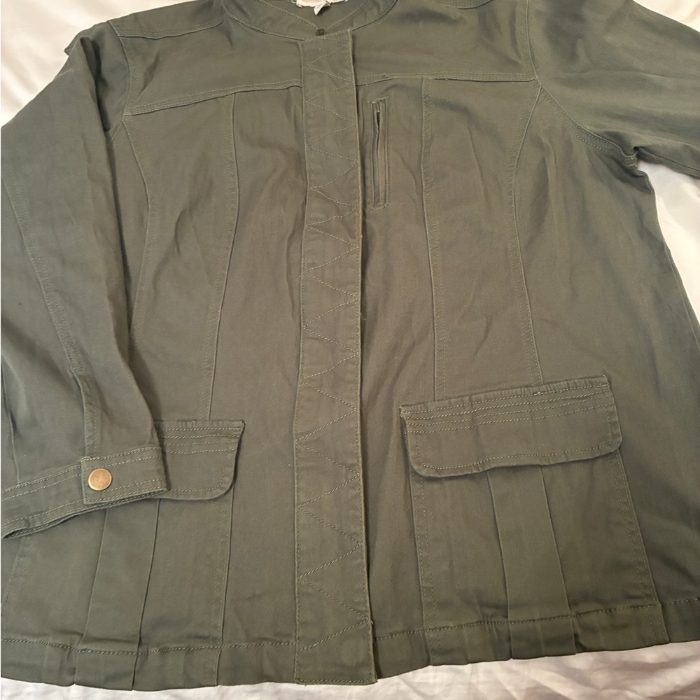 Westport Army Green Utility Jacket Women’s